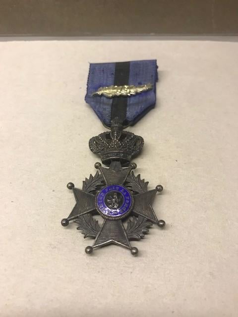 Ridder in de Leopold 2 orde., Verzamelen, Militaria | Algemeen, Ophalen of Verzenden, Landmacht, Lintje, Medaille of Wings