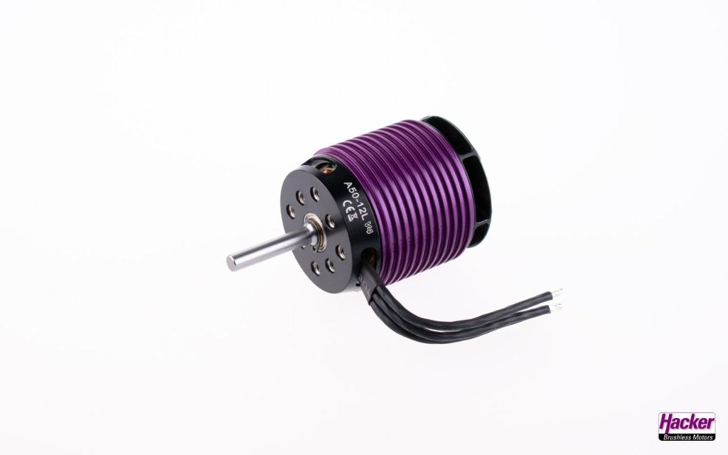 gezocht : Hacker motor A50-12L V4 450kv, Hobby en Vrije tijd, Ophalen, Zo goed als nieuw, Elektro, Helikopter