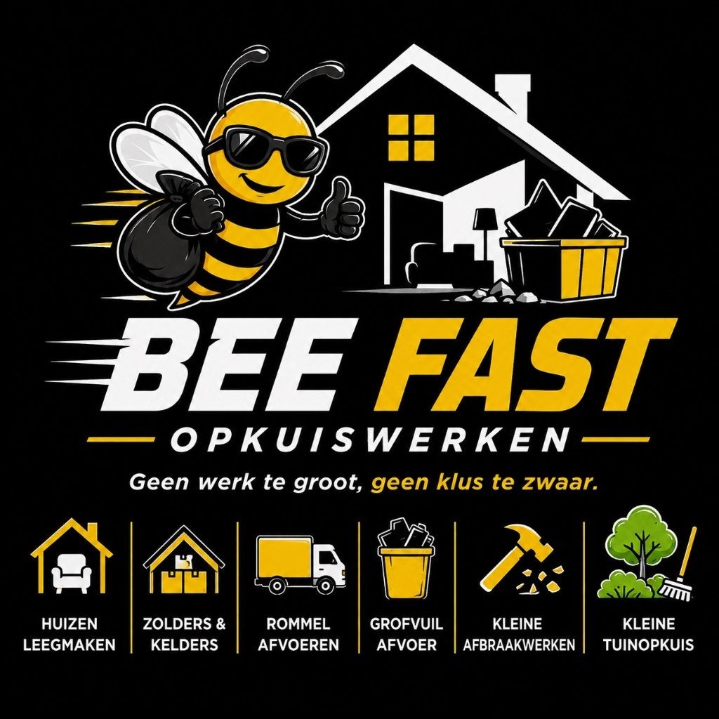 Bee Fast Opkuiswerken geen werk te groot geen klus te zwaar