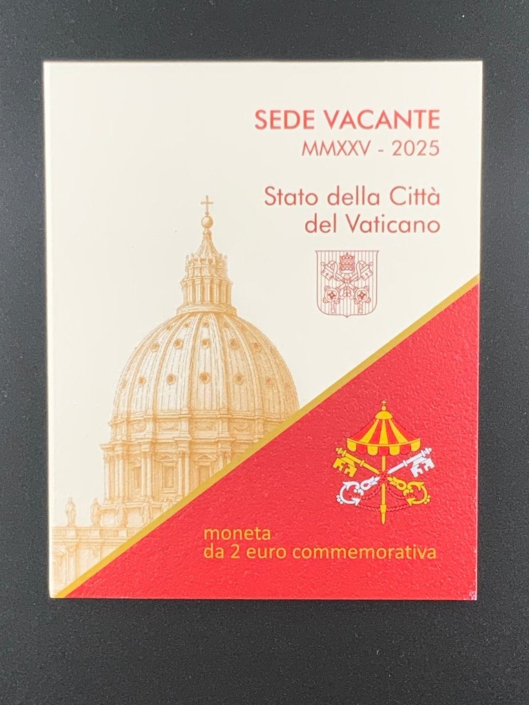 Vaticaan Herdenkingsmunt 2025, Postzegels en Munten, Munten | Europa | Euromunten, Ophalen of Verzenden, 2 euro, Losse munt
