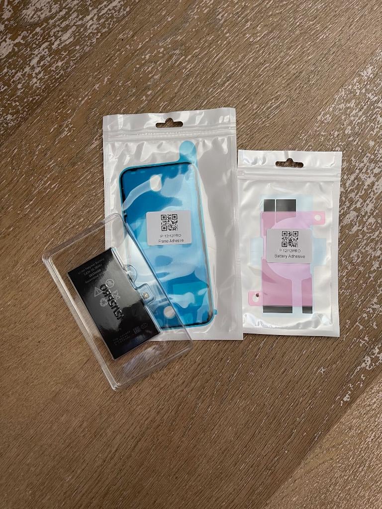 iPhone 12 (Pro) batterij set (A+ kwaliteit van Fixje), Télécoms, Téléphonie mobile | Batteries, Enlèvement ou Envoi, Reconditionné