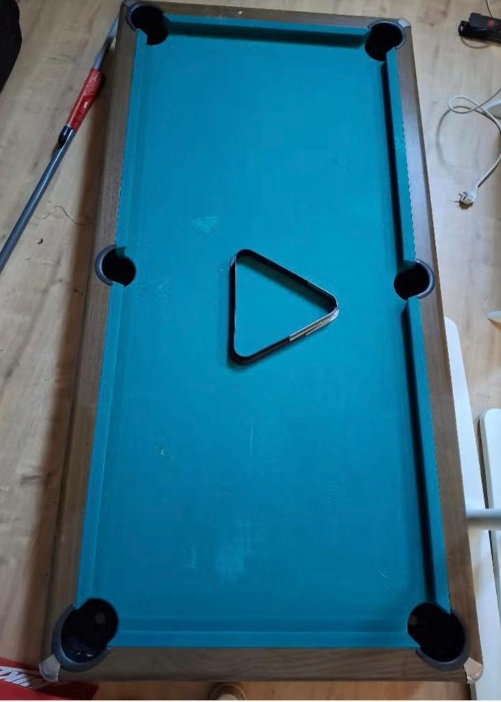 Pooltafel, Sport en Fitness, Biljarten en Poolen, Ophalen, Gebruikt, Pooltafel