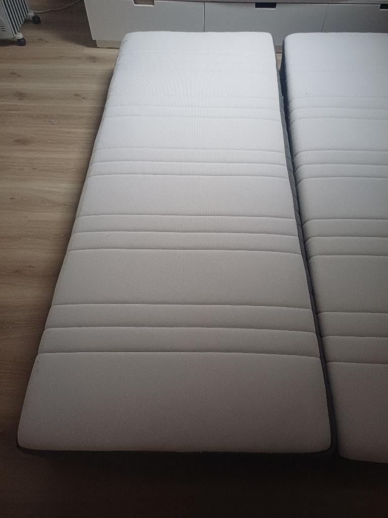 Matelas 80x200cm x2 (160200), Matelas, Utilisé, 200 cm, Deux personnes