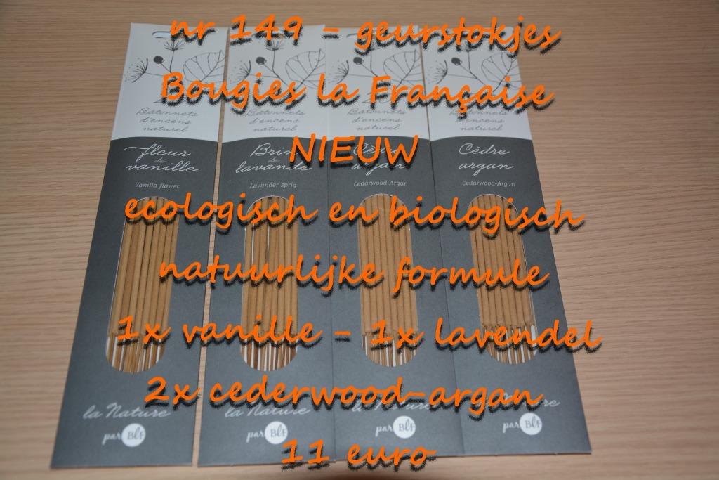 149. geurstokjes deel 9 , NIEUW ,  verzending inbegrepen, Verzenden, Nieuw