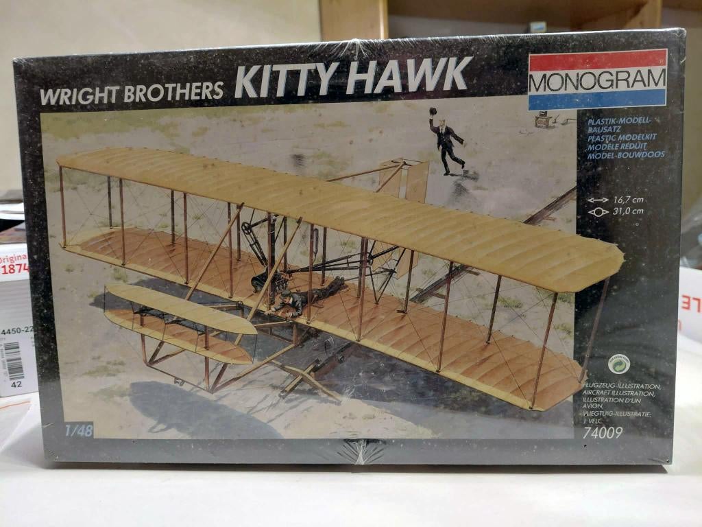 Maquette d'avion - 1:48 - MONOGRAM - Kitty Hawk [RARE], Hobby & Loisirs créatifs, Neuf, Autres marques, Enlèvement ou Envoi, 1:72 à 1:144