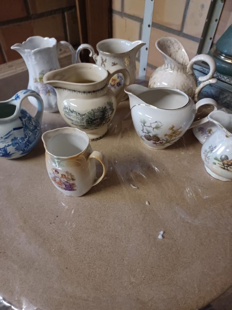 Bidons à lait en porcelaine, Enlèvement ou Envoi