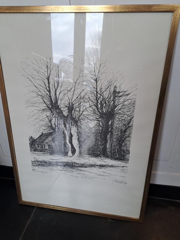 zeefdruk Guido Wolfaert, Antiek en Kunst, Ophalen