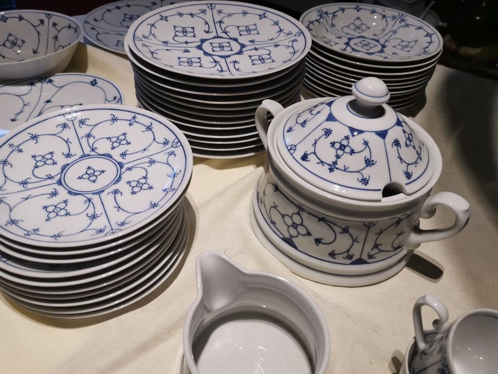 service, vintage en porcelaine - et service à café., Enlèvement