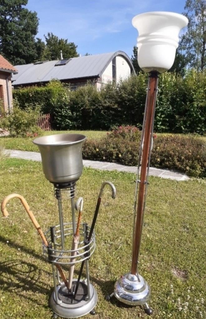 Art Deco Bauhaus Demeyere vloerlamp, Ophalen