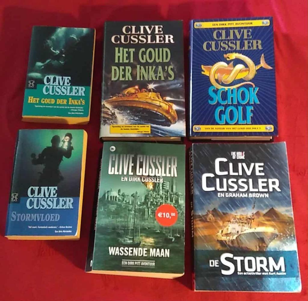 boeken van Clive Cussler, Ophalen of Verzenden, Clive Cussler