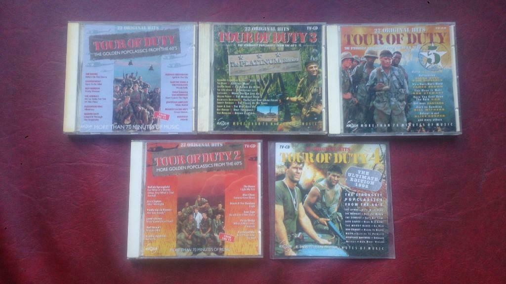 Tour of duty cd's, Ophalen of Verzenden