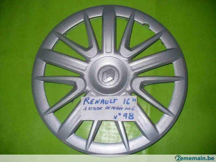 enjoliveur Renault 16'' (n°98) 1 pc, Enlèvement ou Envoi, 16 pouces, Utilisé, Jante(s)