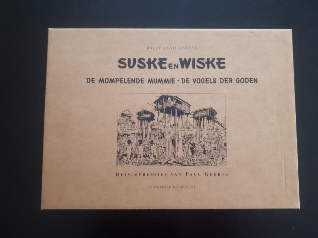 Luxe  Suske en Wiske - De mompelende mummie + vhs cass., Boeken, Eén stripboek, Nieuw, Ophalen of Verzenden, Paul Geerts