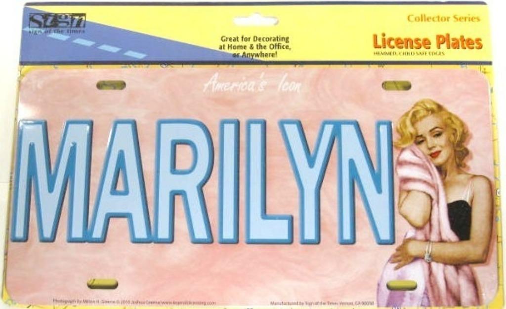 USA Limited Edition 'Marilyn Monroe' alu herdenkingsplaat, Collections, Marques & Objets publicitaires, Neuf, Panneau publicitaire