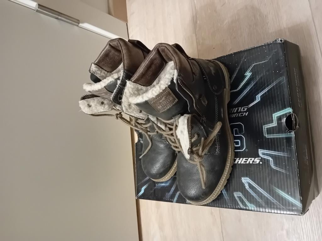 Chaussures Mustang taille 35 gris bleu, Enlèvement ou Envoi, Chaussures