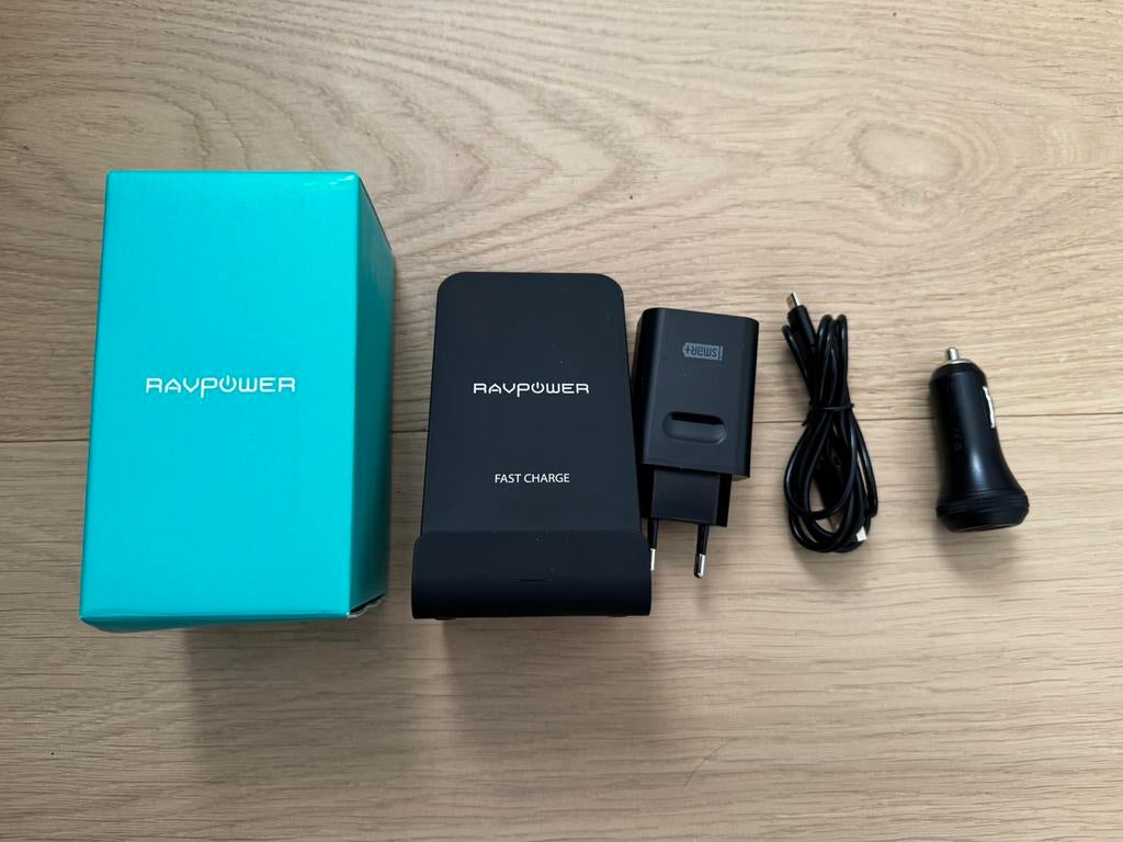 Chargeur smartphone Apple Samsung Wireless 10w QC 3.0, Enlèvement ou Envoi, Comme neuf