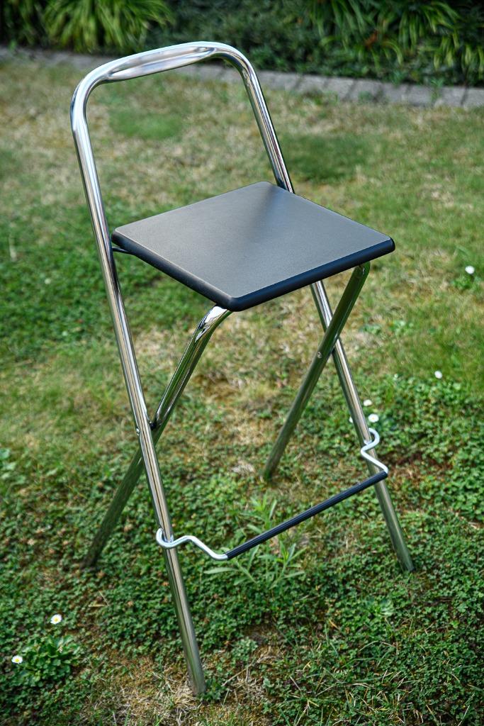 Siège tabouret bar, Maison & Meubles, 90 cm ou plus, Avec repose-pieds, Enlèvement, Utilisé