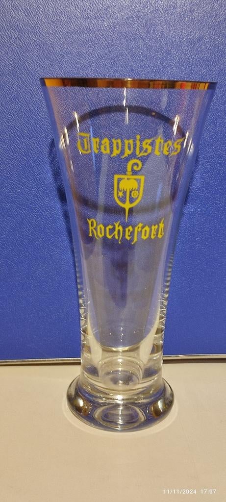 ROCHEFORT TRAPPIST-bril., Verzamelen, Biermerken, Ophalen, Zo goed als nieuw, Glas of Glazen, Overige merken