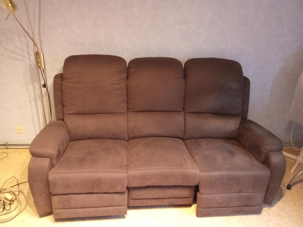 Divant, Trois personnes, 100 à 125 cm, 200 à 250 cm, Banc droit