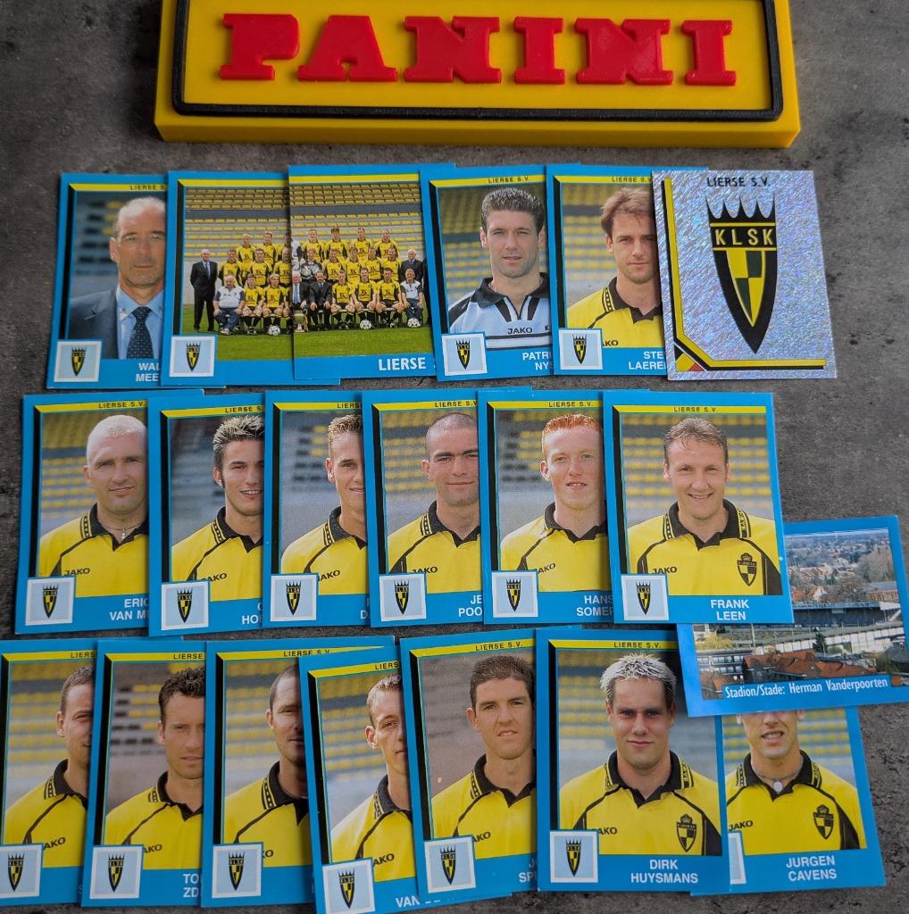 LOT DE 20 AUTOCOLLANTS PANINI FOOTBALL 2000 SK LIERSE, Envoi, Neuf