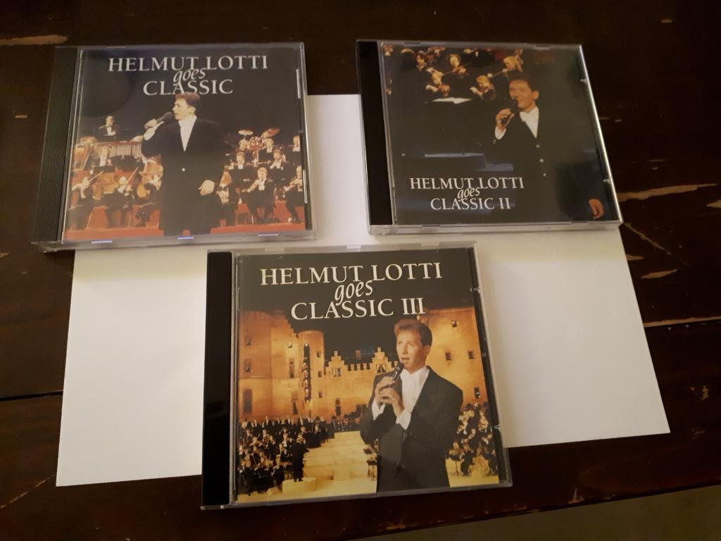 Helmut Lotti goes Classic 1 , 2 , 3, Cd's en Dvd's, Ophalen of Verzenden, Zo goed als nieuw