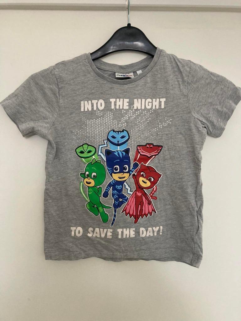 T-shirt PJMasks taille 116, très bon état, Enfants & Bébés, Vêtements enfant | Taille 116, Garçon, C&A, Enlèvement ou Envoi, Chemise ou À manches longues