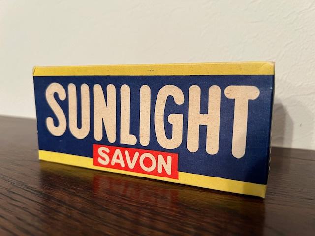 Savon Sunlight, emballage complet, Enlèvement