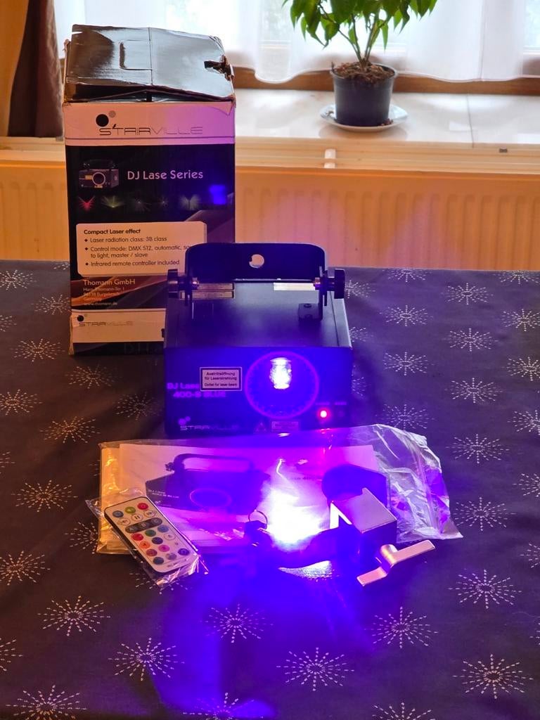 Blauwe laser klasse 3b, Ophalen of Verzenden, Zo goed als nieuw, Laser