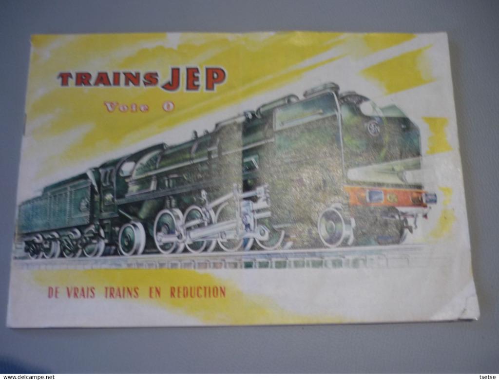 Catalogue Trains Jep et jouets Jep - années 50-60 /modélisme, Envoi