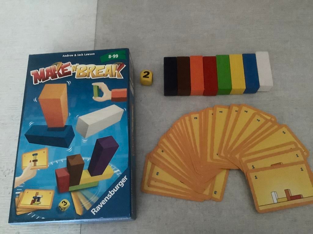 Make n’Break Ravensburger, Hobby en Vrije tijd, Drie of vier spelers, Ophalen of Verzenden, Zo goed als nieuw, Ravensburger