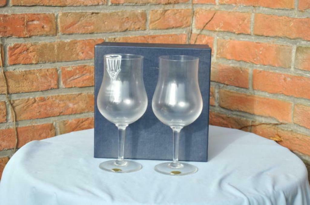 §2 verres a dégustation en cristal verrerie vallerystal, Ophalen of Verzenden