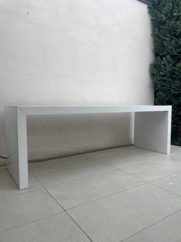 Tuintafel, Tuin en Terras, Ophalen, Gebruikt, Rechthoekig, Aluminium