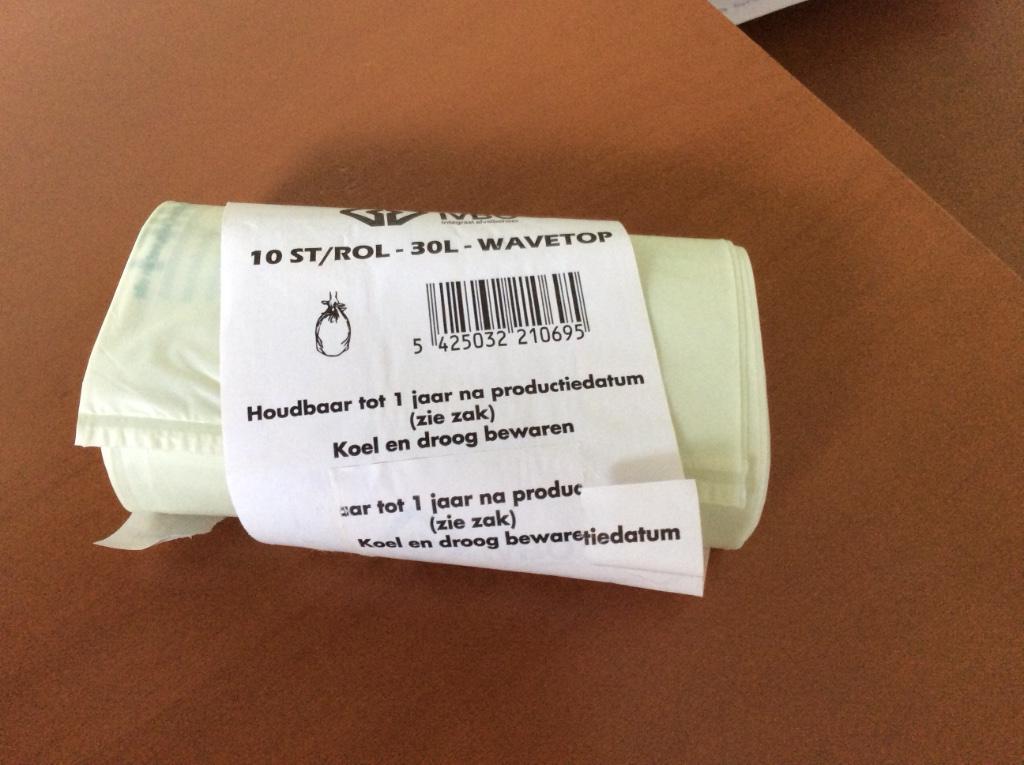 GFT-zakken Brugge, Ophalen, Nieuw