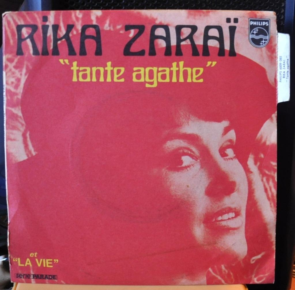 disque  45 tours rika zarai  (x20262), Enlèvement ou Envoi, Utilisé