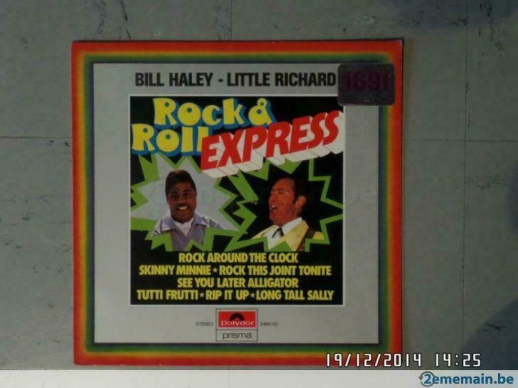 Bill Haley / Little Richard ‎– Rock, Ophalen of Verzenden, 12 inch, Poprock