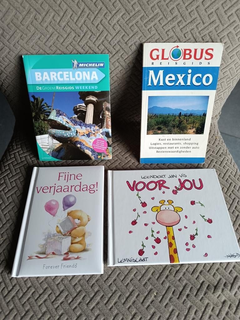 ** 4 boekjes : 2 eur/stuk, Ophalen of Verzenden