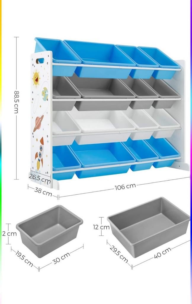 Kinder speelgoed kast, Kinderen en Baby's, Kinderkamer | Overige Meubels, Ophalen, Kast