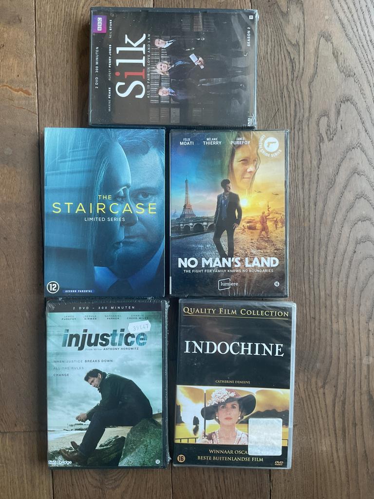 Nieuw in de folie dvd mappen, 5€/stuk, Enlèvement ou Envoi, Comme neuf