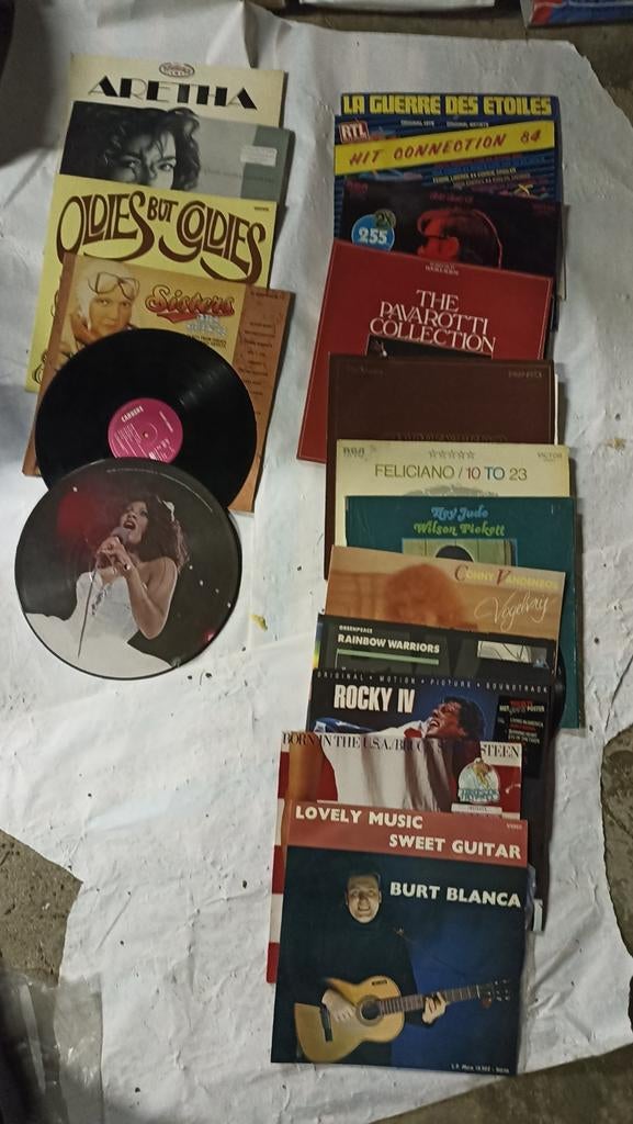18 disques vinyles, CD & DVD, Enlèvement