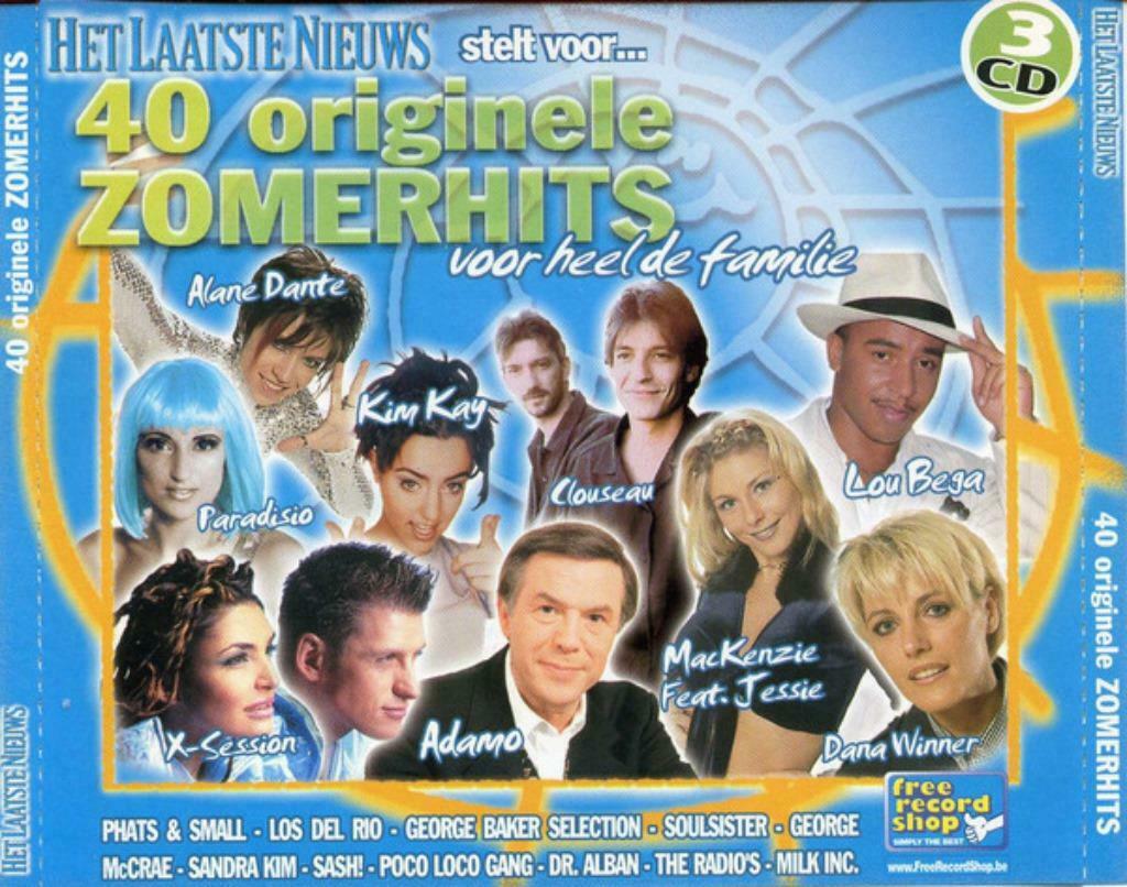 40 Originele Zomerhits Voor Heel De Familie, Ophalen of Verzenden