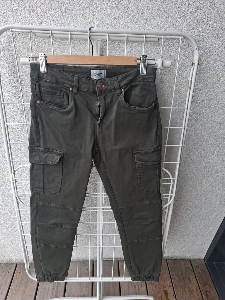 Only kaki broek maat 36 lengte 30, Kleding | Dames, Ophalen of Verzenden, Zo goed als nieuw