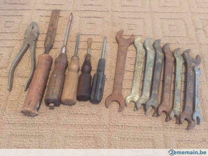 Petit équipement pour voitures anciennes et outils, Envoi, Utilisé