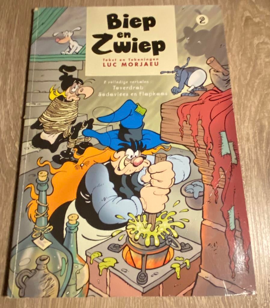 🔥 Biep en Zwiep - Toverdrab sodavlees en flapkaas, Boeken, Stripverhalen, Ophalen of Verzenden, Zo goed als nieuw