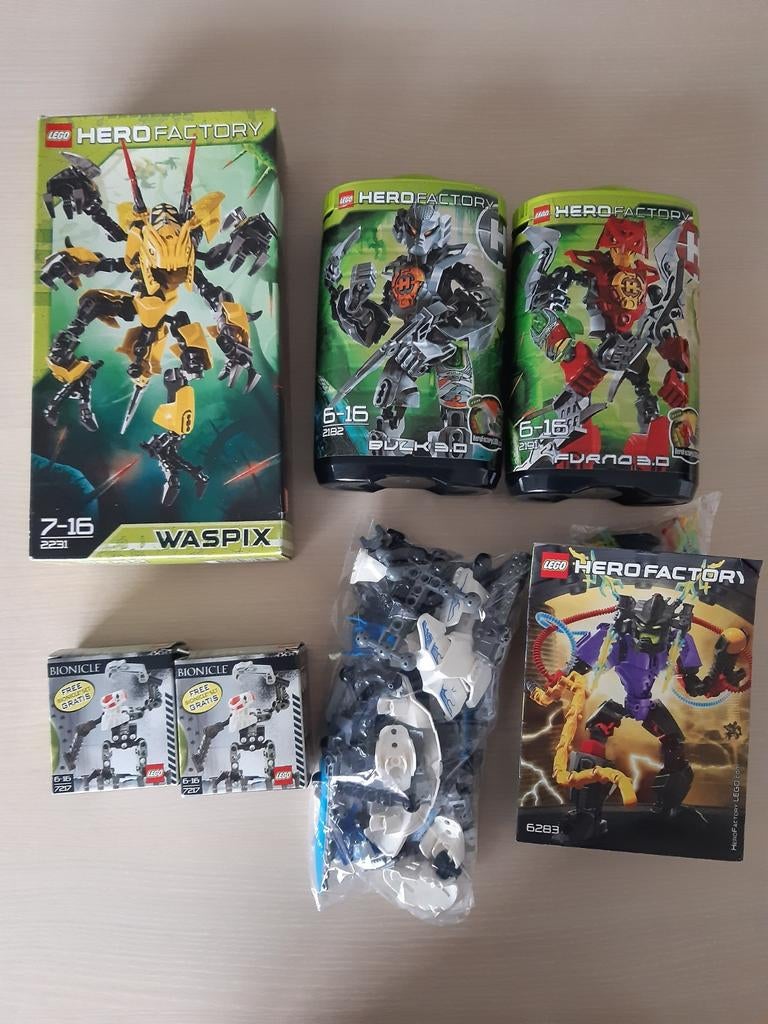 Lego hero factory bundel, Enlèvement ou Envoi, Lego
