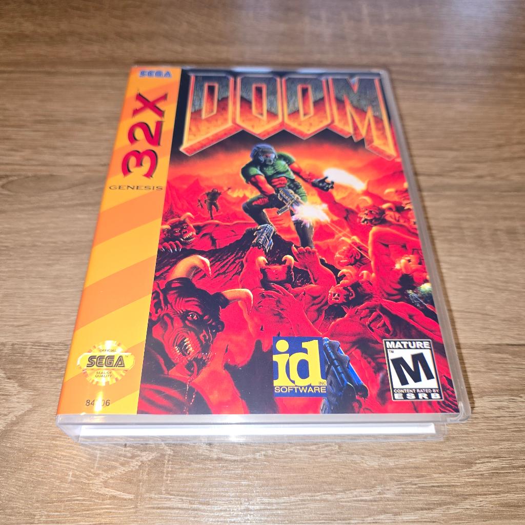 Doom Sega 32X Game Case (2), Games en Spelcomputers, Verzenden, Zo goed als nieuw