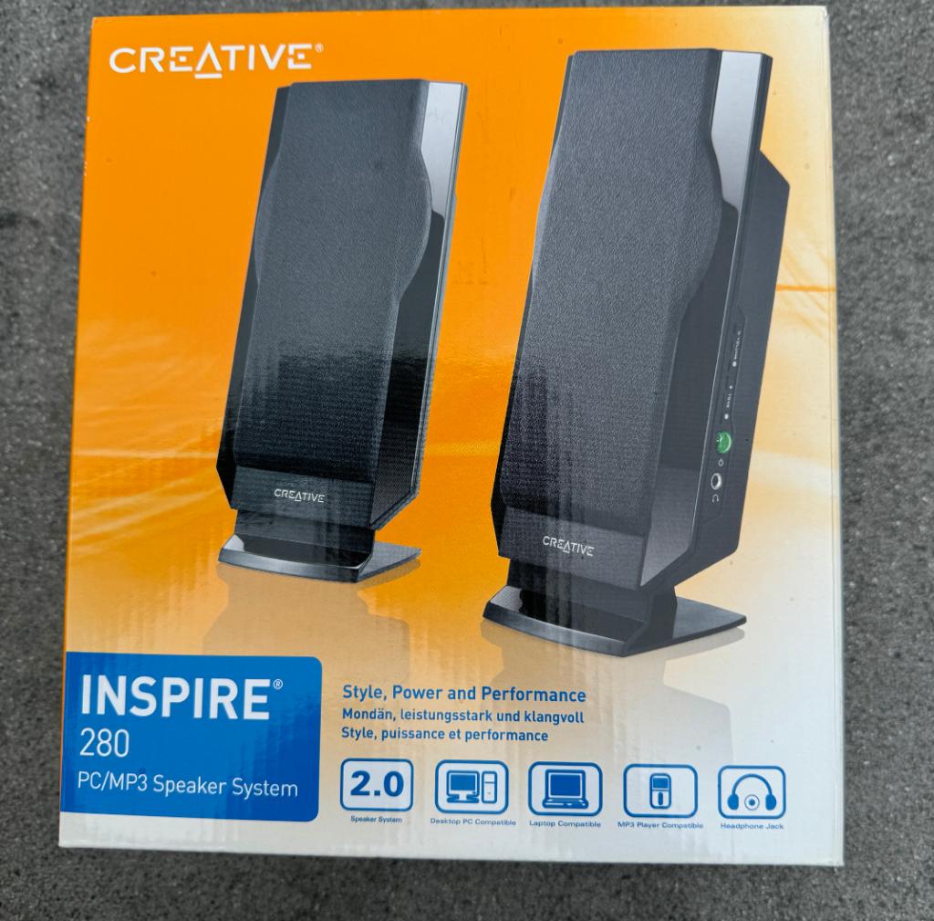 Haut-parleurs pour PC, Enlèvement, Neuf, Canal audio 2, Creative