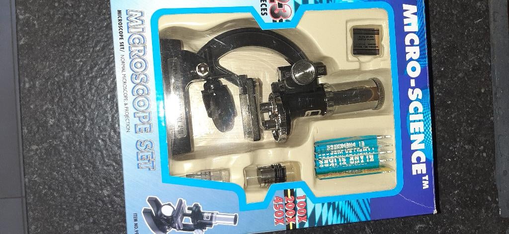 Microscoop kinderen educatief speelgoed, Ophalen, Zo goed als nieuw, Ontdekken