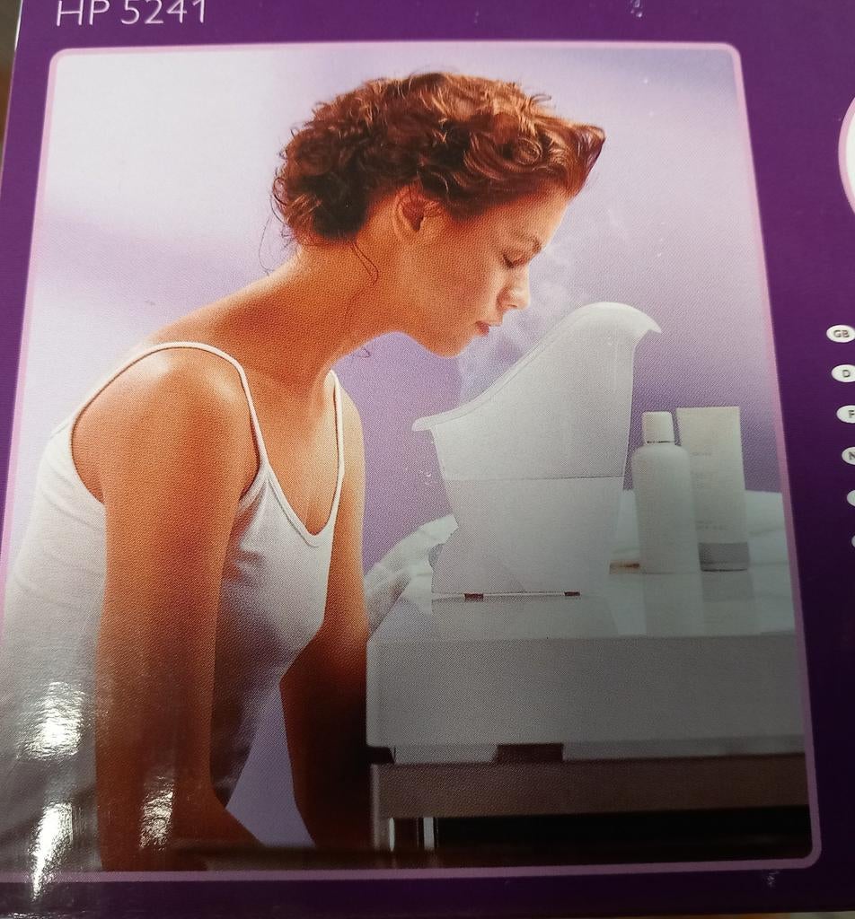 Gezicht Sauna Aromatherapie Philips Professional, Enlèvement ou Envoi, Comme neuf