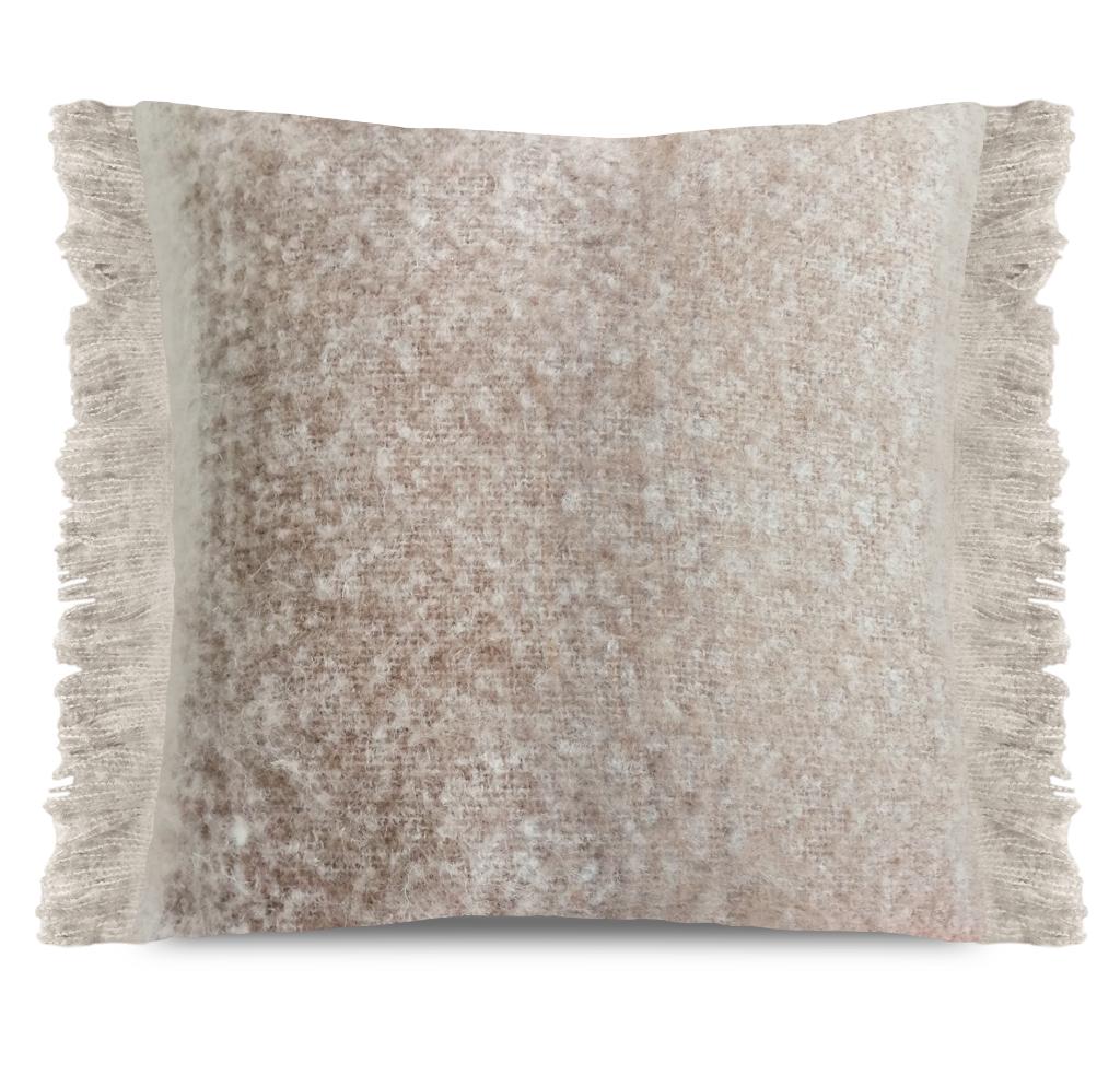 Podevache Mairo wollen kussen NIEUW 70x 70 cm, Ophalen of Verzenden, Nieuw, Beige, Vierkant