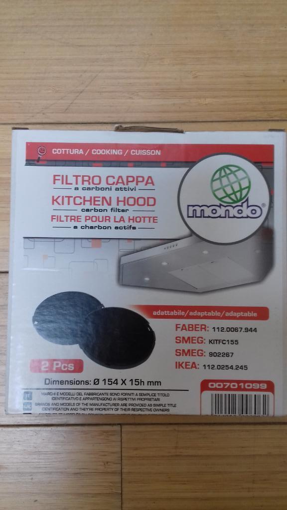 Filtres à charbon actif pour hotte aspirante neufs, Electroménager, Pièces & Accessoires, Neuf, Enlèvement ou Envoi